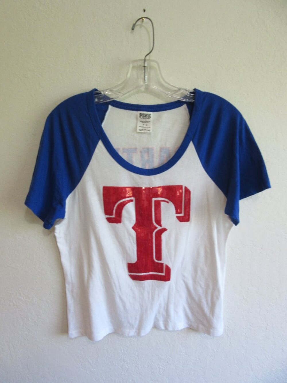 PINK Victoria's Secret M Pullover Short Sleeve Graphic T-Shirt